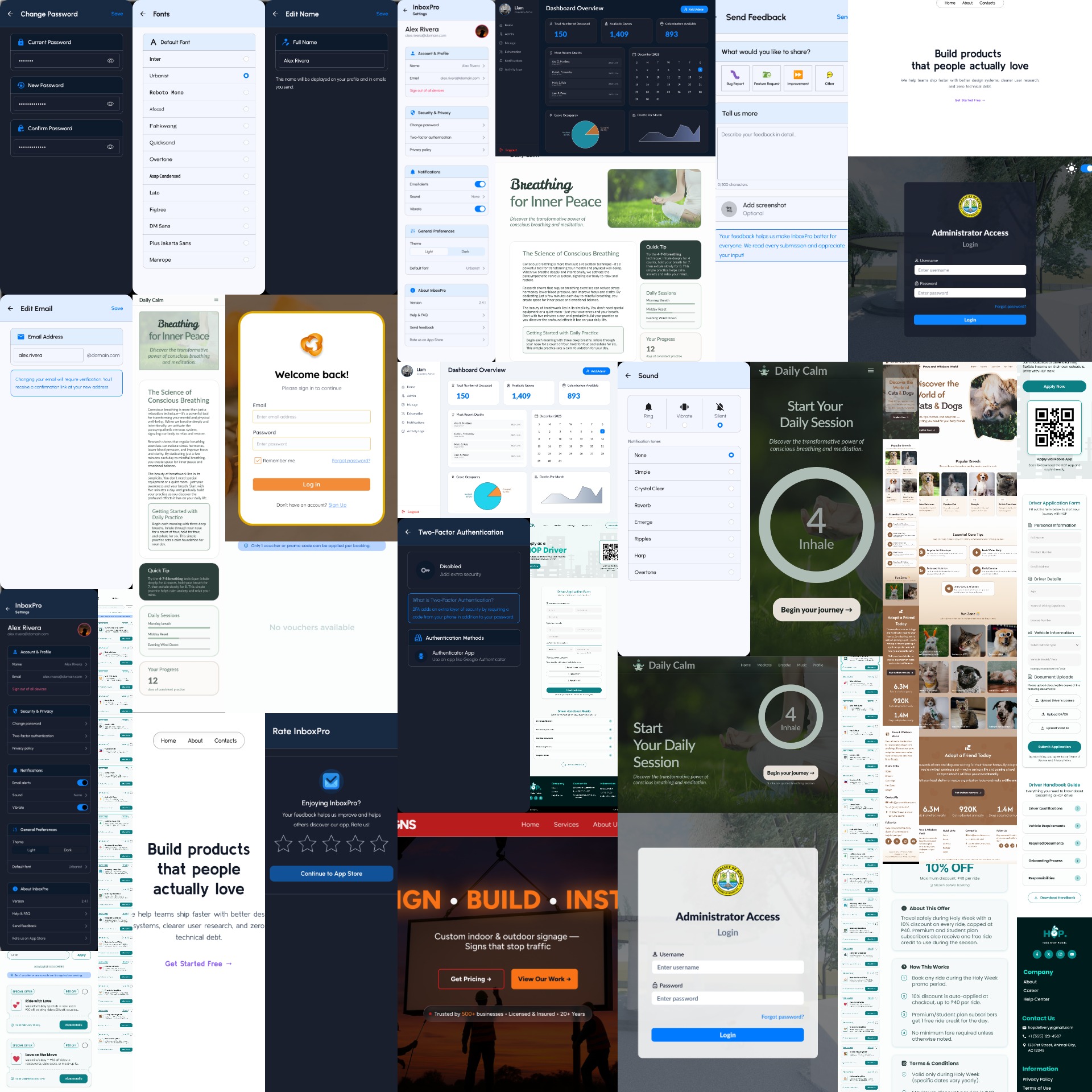 The Shift — internship work
